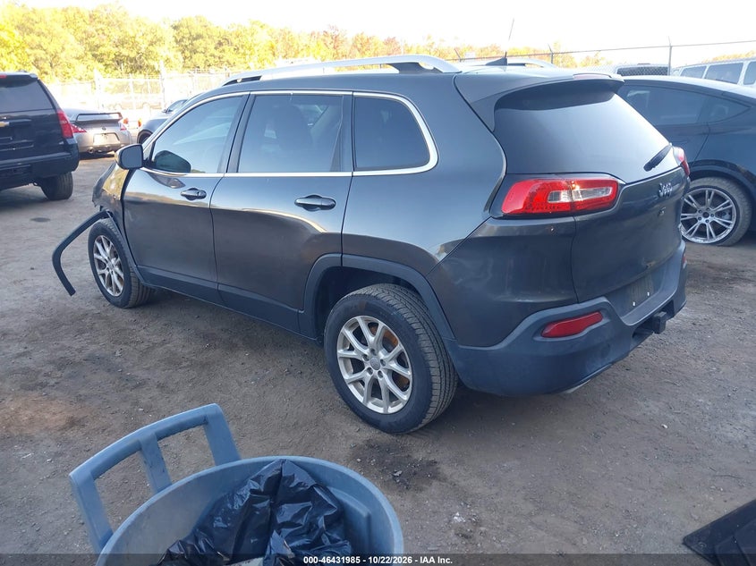 Vin: 1c4pjlcs2gw114258, lot: 46932343, jeep cherokee latitude 20163