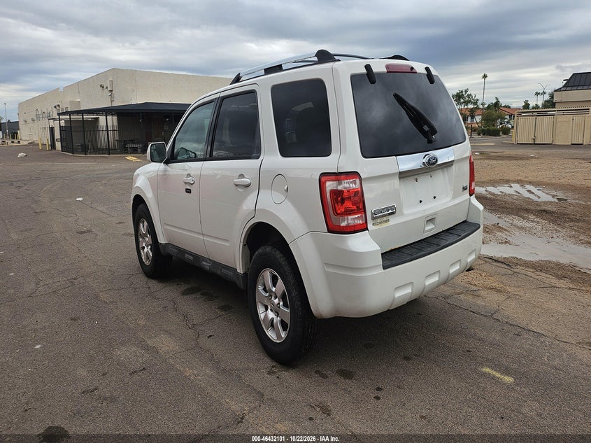 Vin: 1fmcu0eg4akd34959, lot: 46932459, ford escape limited 20103