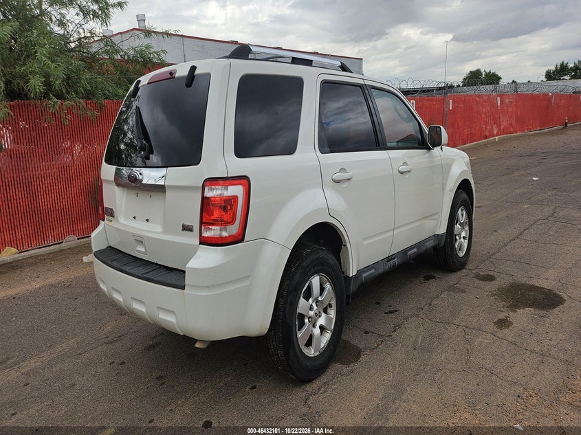 Vin: 1fmcu0eg4akd34959, lot: 46932459, ford escape limited 20104