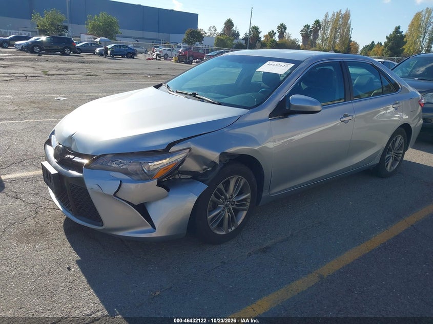 2016 Toyota Camry Se, Front End, IAAI, VIN 4T1BF1FK2GU171787 — photo 2