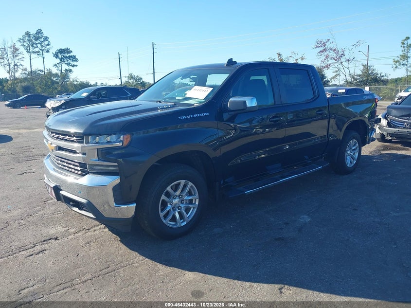2021 Chevrolet Silverado 1500 4Wd Short Bed Lt, Левый бок, IAAI, VIN 1GCUYDET5MZ187175 — фото 2