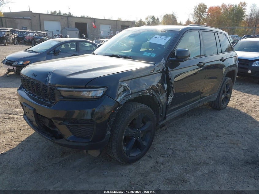 Vin: 1c4rjhagxpc552368, lot: 46932908, jeep grand cherokee altitude 4x4 20232