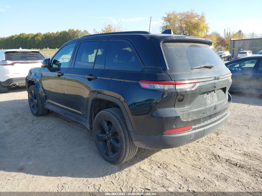 Vin: 1c4rjhagxpc552368, lot: 46932908, jeep grand cherokee altitude 4x4 20233