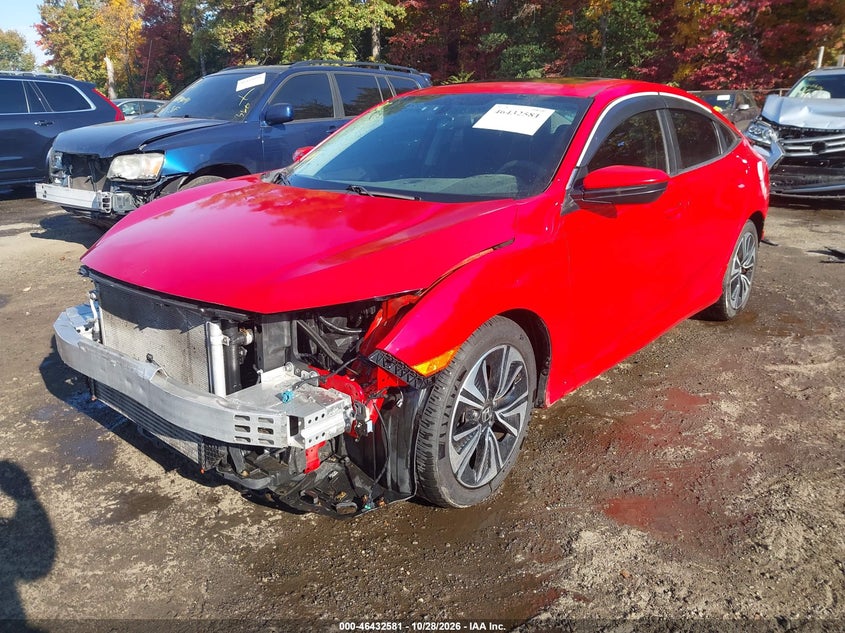 Vin: 2hgfc1f30hh653381, lot: 46932947, honda civic ex-t 20172