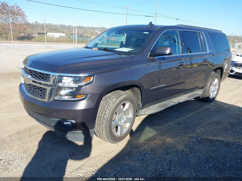 Vin: 1gnskhkc6gr480907, lot: 46932952, chevrolet suburban lt 20162