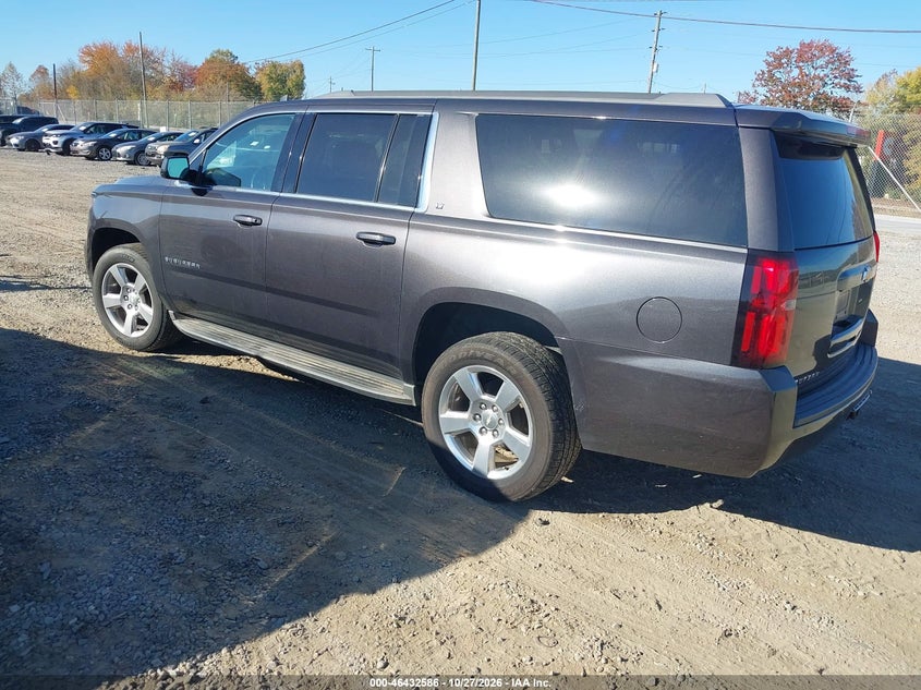 Vin: 1gnskhkc6gr480907, lot: 46932952, chevrolet suburban lt 20163