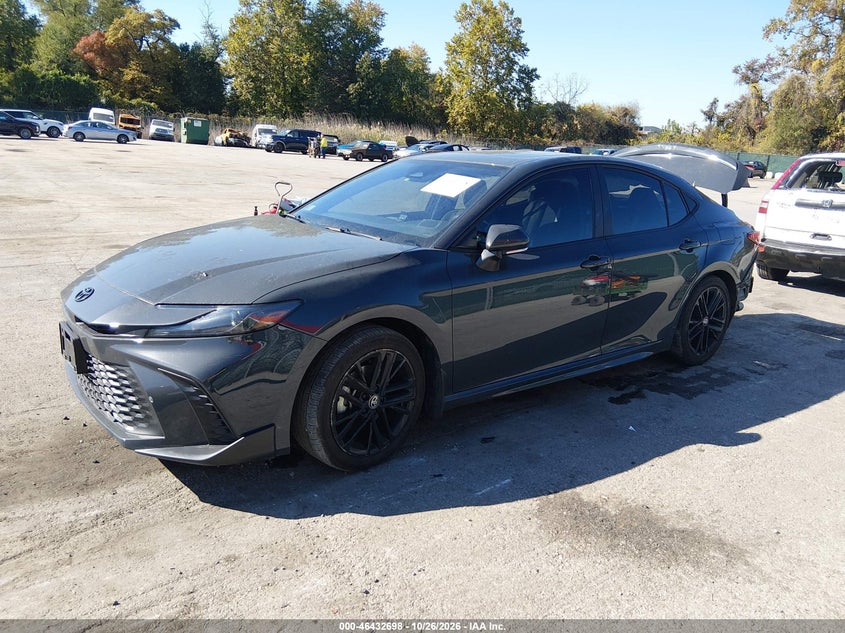 Vin: 4t1daack8su543699, lot: 46933064, toyota camry se 20252
