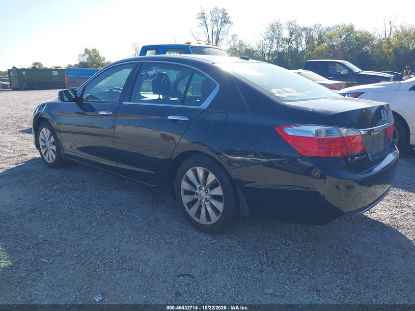 Vin: 1hgcr2f85fa020955, lot: 46933080, honda accord ex-l 20153