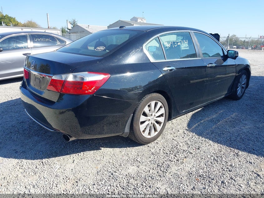 Vin: 1hgcr2f85fa020955, lot: 46933080, honda accord ex-l 20154