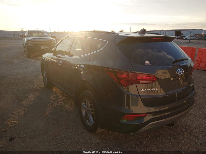 Vin: 5xyzu3lb8hg463651, lot: 46933089, hyundai santa fe sport 2.4l 20173