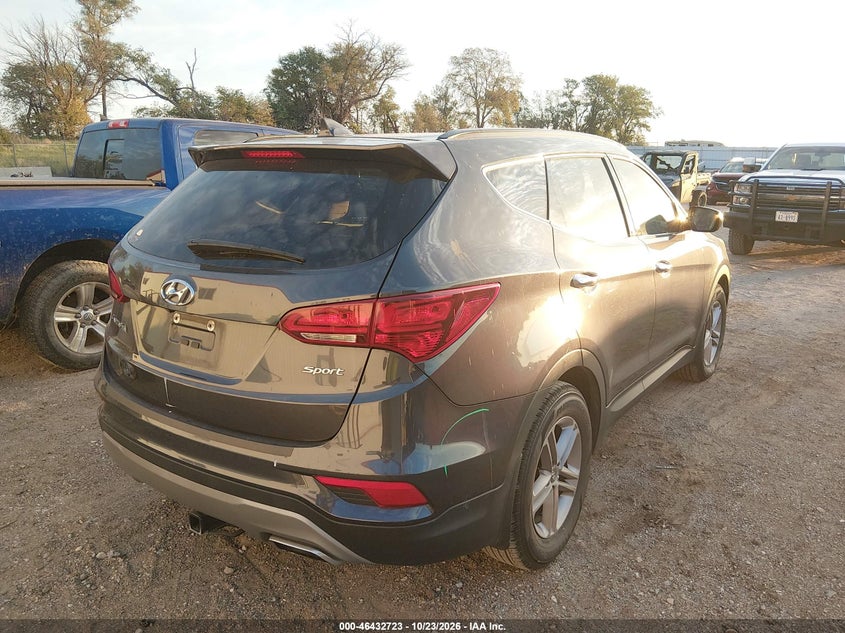 Vin: 5xyzu3lb8hg463651, lot: 46933089, hyundai santa fe sport 2.4l 20174