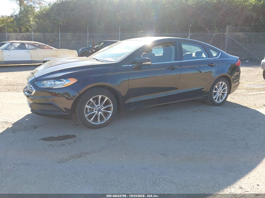 2017 Ford Fusion Se, Front End, IAAI, VIN 3FA6P0H74HR226177 — photo 2