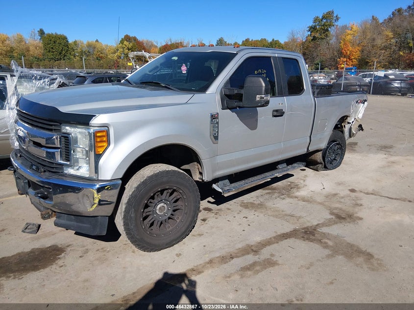 2017 Ford F-250 Xl, Left Rear, IAAI, VIN 1FT7X2B65HEC35550 — photo 2