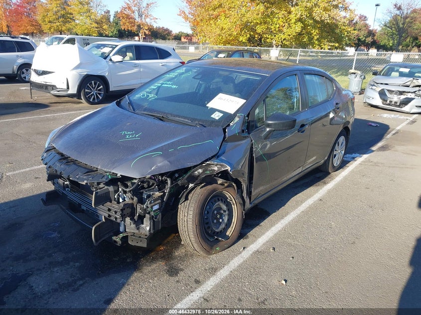Vin: 3n1cn8dv0sl903597, lot: 46933341, nissan versa 1.6 s 20252
