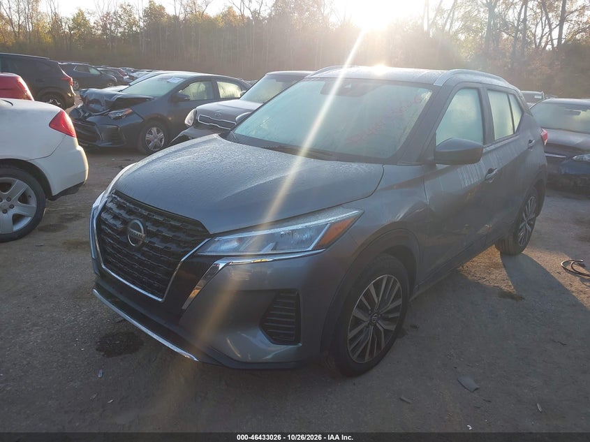 Vin: 3n1cp5cv8ml515644, lot: 46933392, nissan kicks sv xtronic cvt 20212