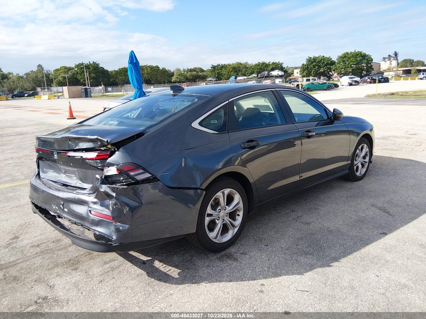 Vin: 1hgcy1f29sa084225, lot: 46933393, honda accord lx 20254