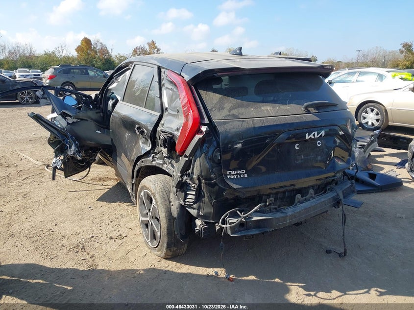 Vin: kndcp3le6s5274519, lot: 46933397, kia niro lx 20253