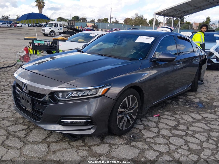 Vin: 1hgcv3f57ka000627, lot: 46933408, honda accord hybrid ex-l 20192