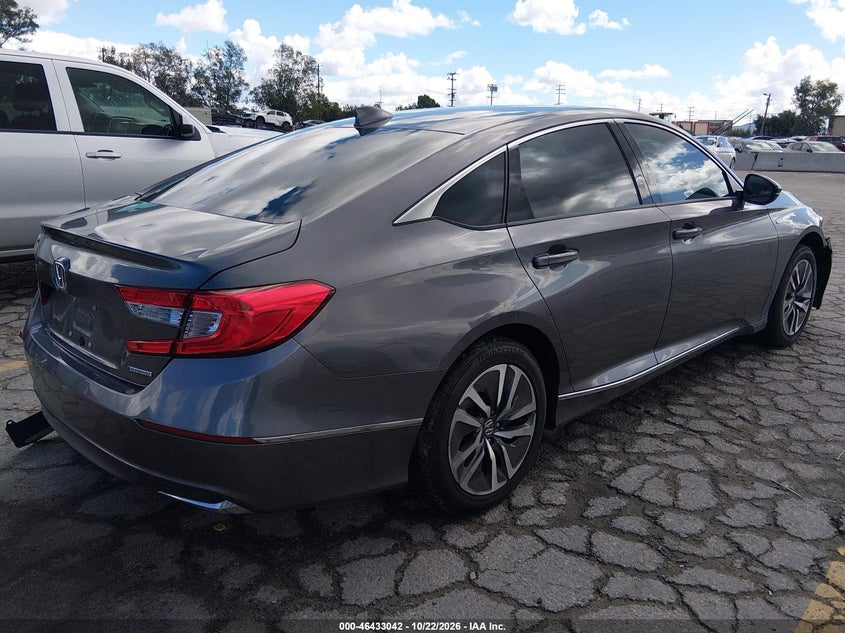 Vin: 1hgcv3f57ka000627, lot: 46933408, honda accord hybrid ex-l 20194