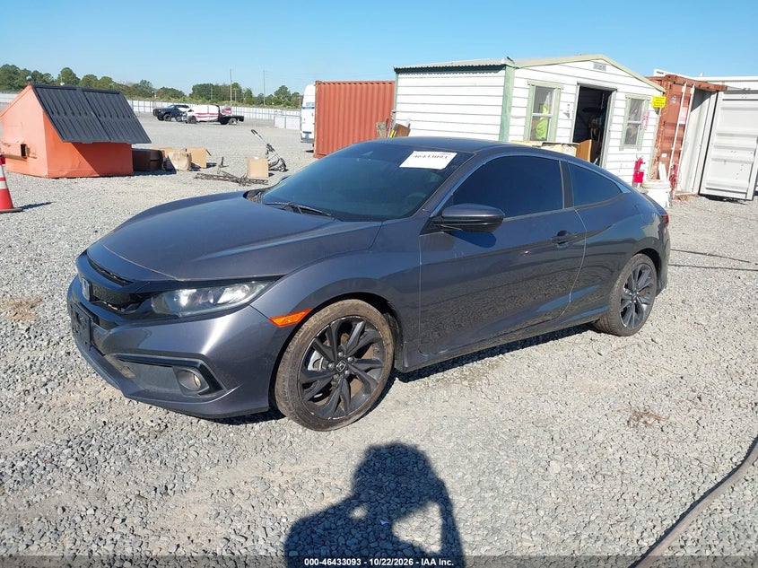 Vin: 2hgfc4b87kh309671, lot: 46933458, honda civic sport 20192