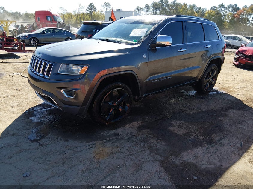 2014 Jeep Grand Cherokee Limited, Правый бок, IAAI, VIN 1C4RJFBMXEC498737 — фото 2