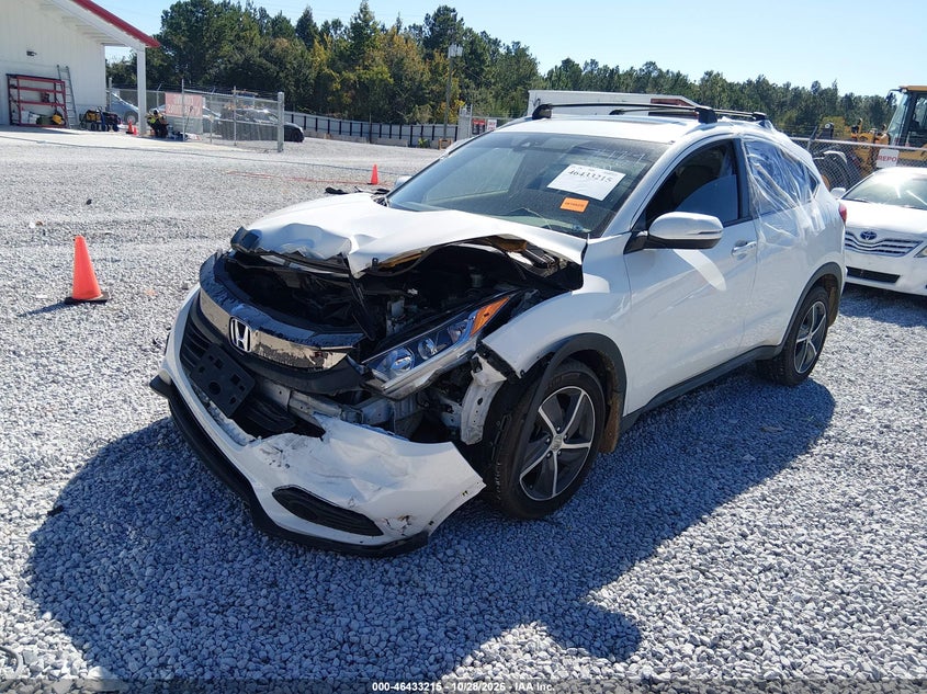 Vin: 3czru5h72mm703977, lot: 46933581, honda hr-v 2wd ex-l 20212