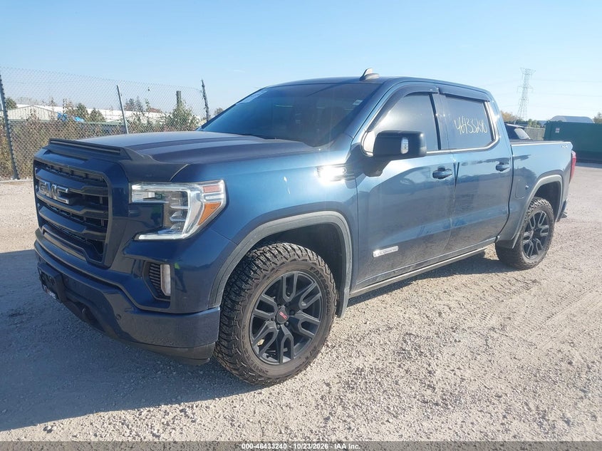 2021 GMC Sierra 1500 4Wd Short Box Elevation, Right Side, IAAI, VIN 3GTU9CED9MG219853 — photo 2