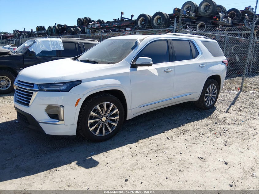 Vin: 1gnerkkw9pj278920, lot: 46933651, chevrolet traverse fwd premier 20232