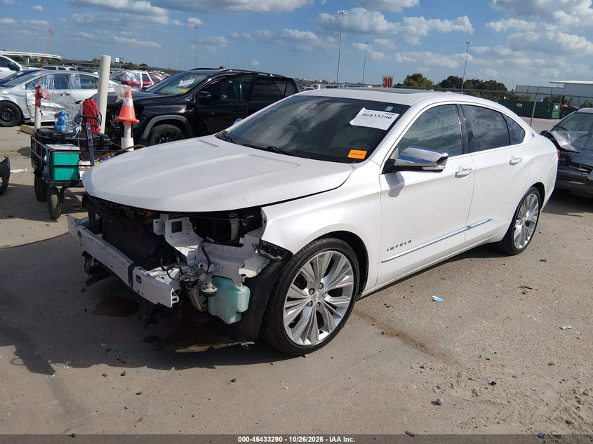 Vin: 2g1125s37j9159214, lot: 46933656, chevrolet impala 2lz 20182
