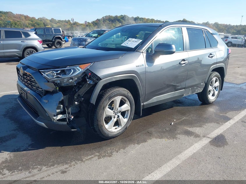 Vin: 4t3d6rfv7lu002612, lot: 46933663, toyota rav4 hybrid limited 20202