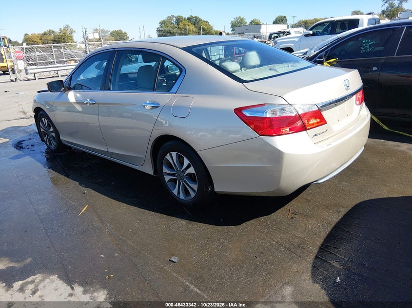 Vin: 1hgcr2f34fa230130, lot: 46933708, honda accord lx 20153