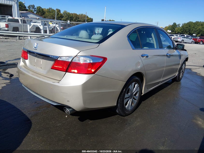Vin: 1hgcr2f34fa230130, lot: 46933708, honda accord lx 20154