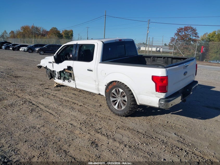 Vin: 1ftew1e57lke42832, lot: 46933741, ford f-150 lariat 20203