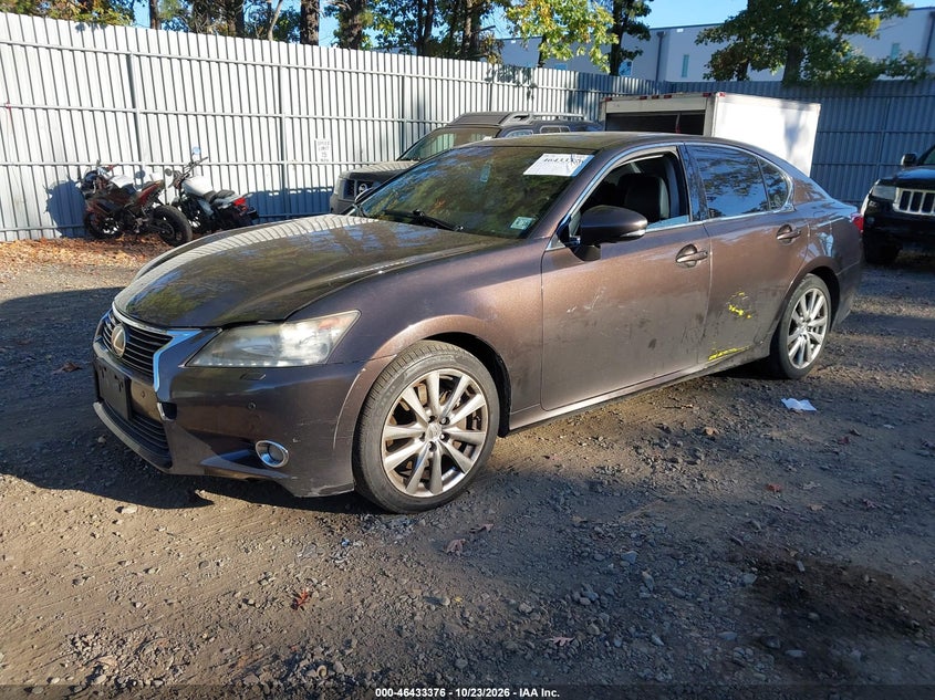 2013 Lexus Gs 350, Удар ззаду, IAAI, VIN JTHCE1BL6D5001351 — фото 2