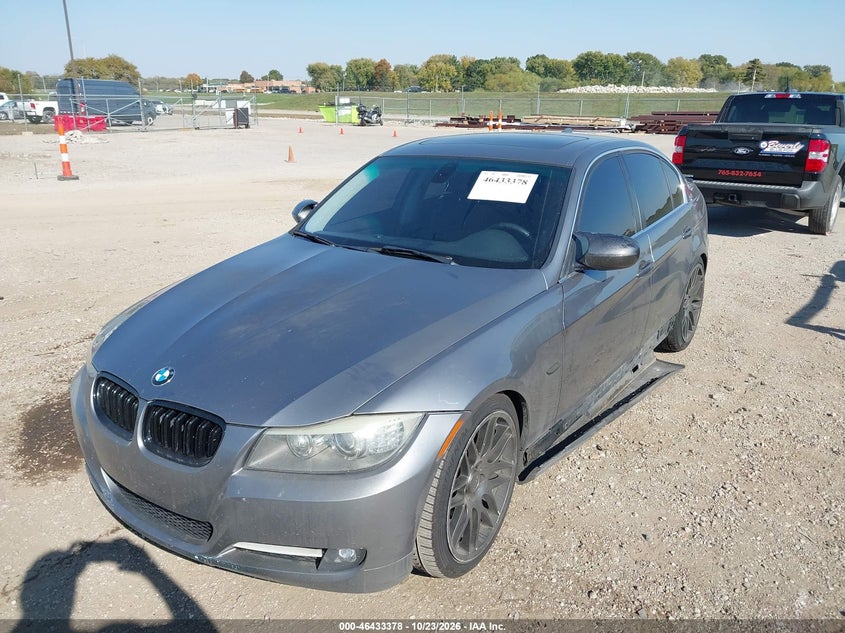 2011 BMW 335I, Правый зад, IAAI, VIN WBAPM5C52BE577882 — фото 2
