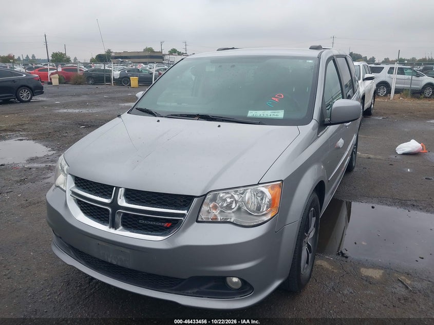 Vin: 2c4rdgcg2hr845222, lot: 46933822, dodge grand caravan sxt 20172