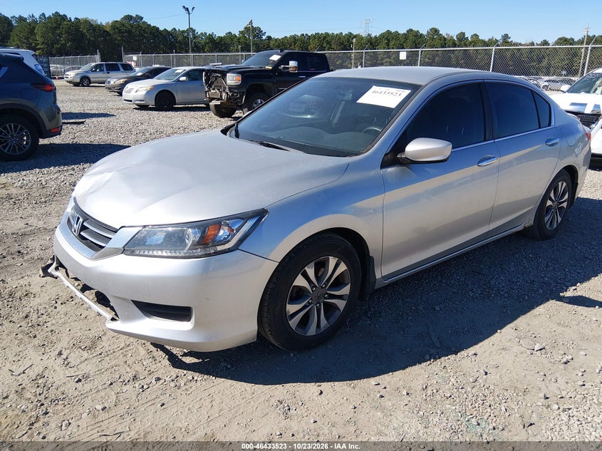 Vin: 1hgcr2f34ea007794, lot: 46933889, honda accord lx 20142
