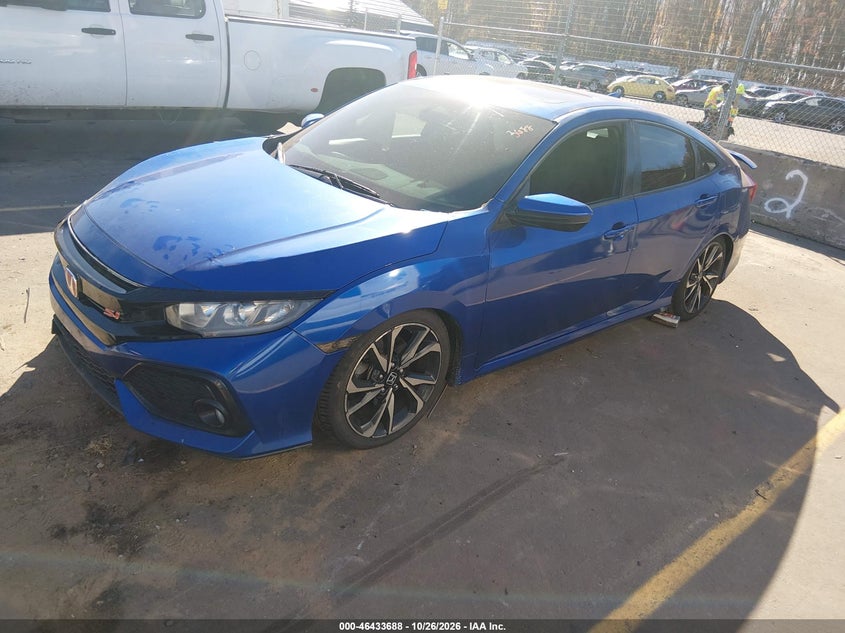 Vin: 2hgfc1e52hh707296, lot: 46934054, honda civic si 20172