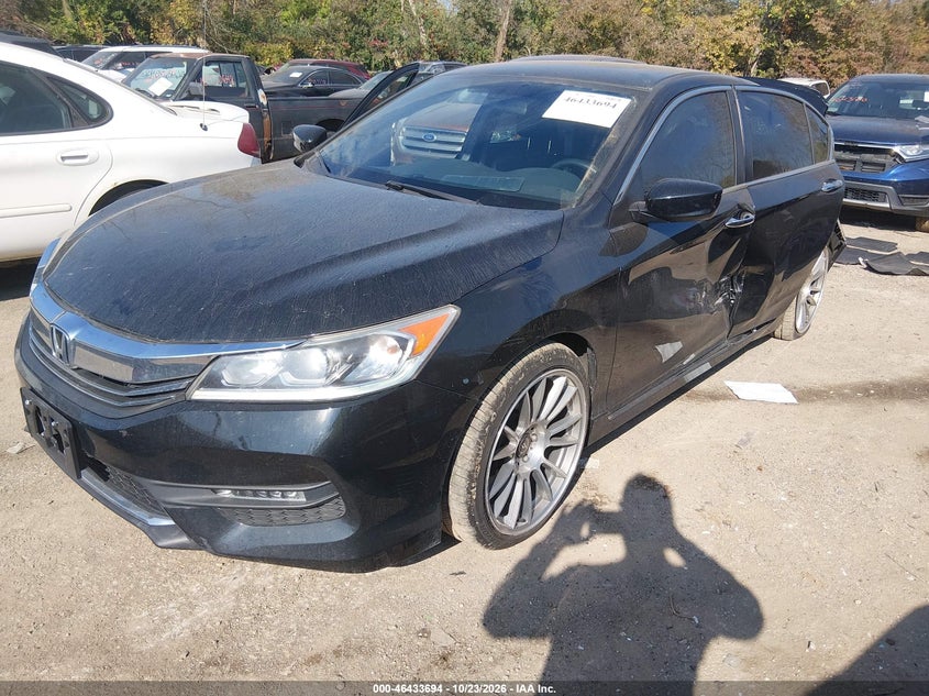 Vin: 1hgcr2f52ha040301, lot: 46934060, honda accord sport 20172