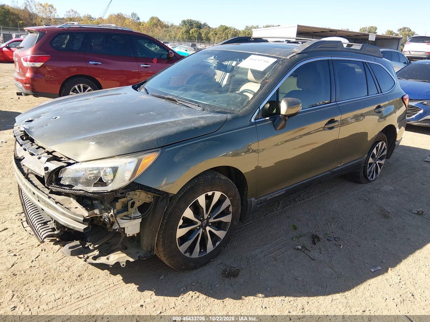 Vin: 4s4bsanc3h3358694, lot: 46934072, subaru outback 2.5i limited 20172