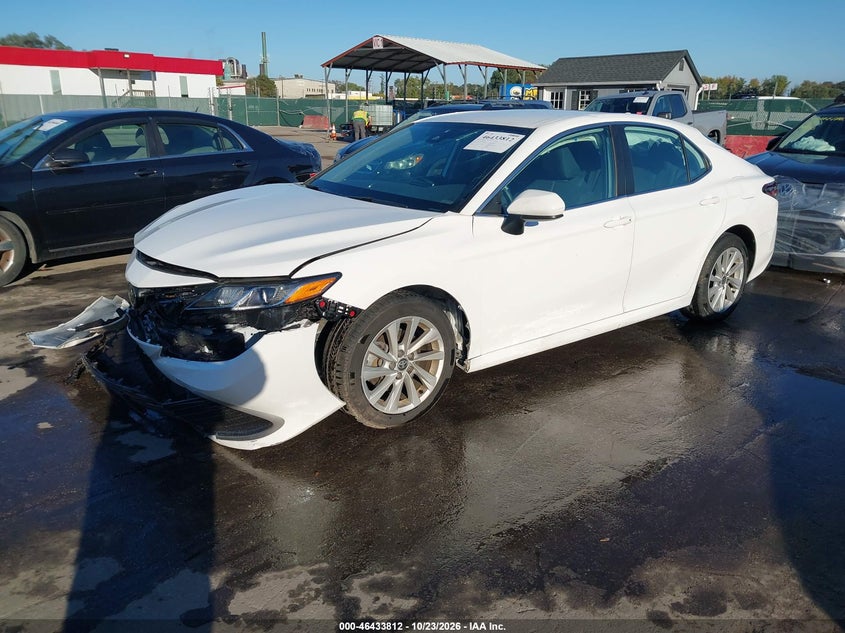 2022 Toyota Camry Le Awd, Front End, IAAI, VIN 4T1C11BK6NU056616 — photo 2