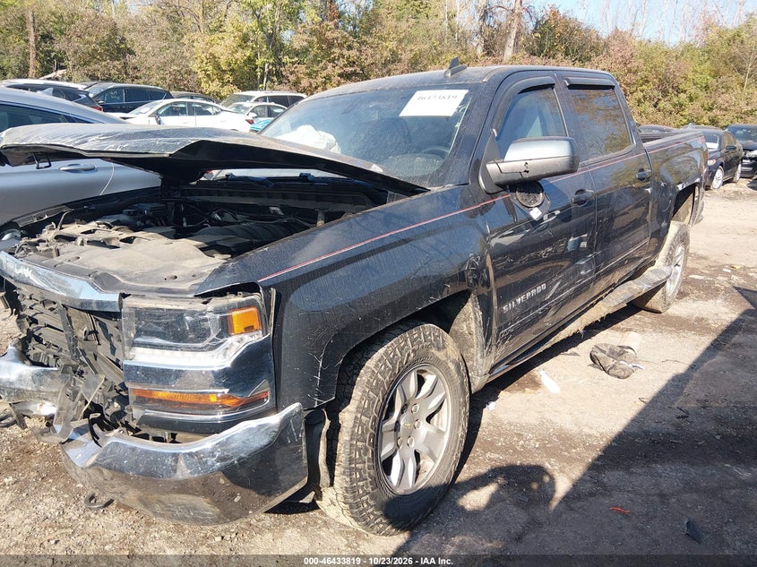 Vin: 3gcukrec2hg385300, lot: 46934185, chevrolet silverado k1500 lt 20172