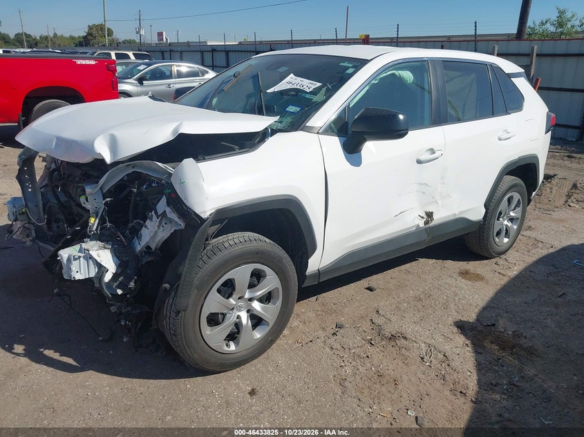 Vin: 2t3f1rfv4pc336742, lot: 46934191, toyota rav4 le 20232