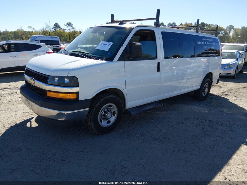Vin: 1gazgpfg4k1260407, lot: 46934278, chevrolet express g3500 lt 20192