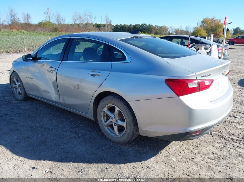 Vin: 1g1zb5st9jf218998, lot: 46934287, chevrolet malibu ls 20183