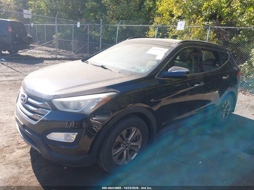 Vin: 5xyzu3lb7gg307051, lot: 46934335, hyundai santa fe sport 20162