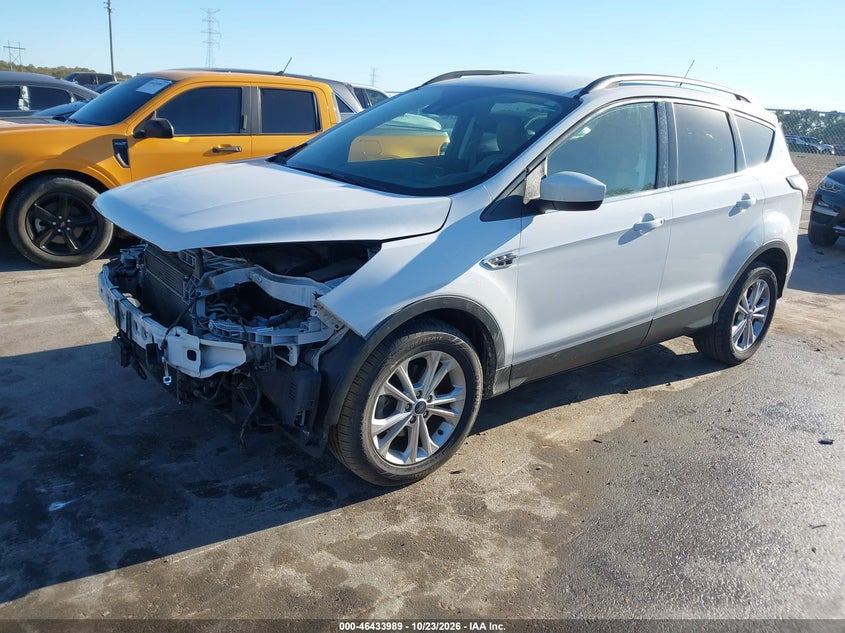 2018 Ford Escape Sel, Front End, IAAI, VIN 1FMCU0HD0JUB67750 — photo 2