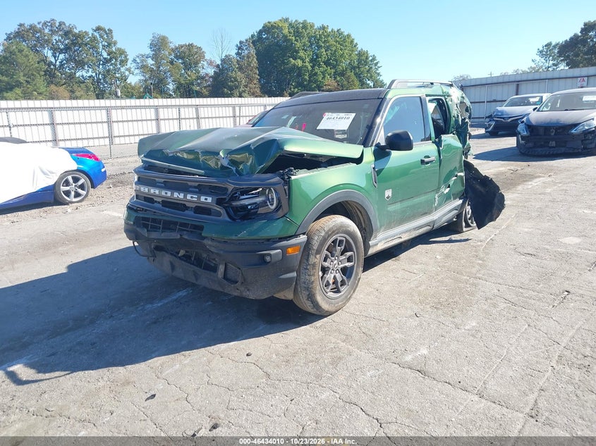Vin: 3fmcr9b64rre76754, lot: 46934376, ford bronco sport big bend 20242