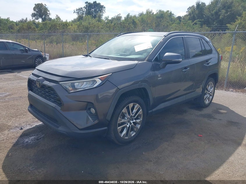 Vin: 2t3c1rfv6kw026263, lot: 46934401, toyota rav4 xle premium 20192