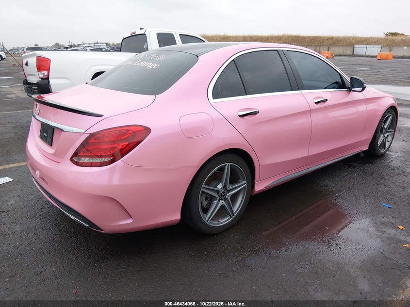 Vin: 55swf4jb4ju249547, lot: 46934434, mercedes-benz c 300 20184